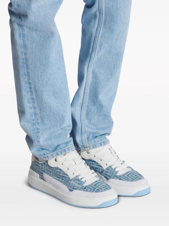  발망 스니커즈 CM0VI349TDNM blue - BALMAIN