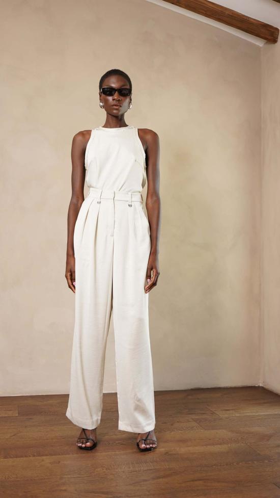  파렌테지 민소매 티셔츠 베라 탑 본 - PARENTEZI