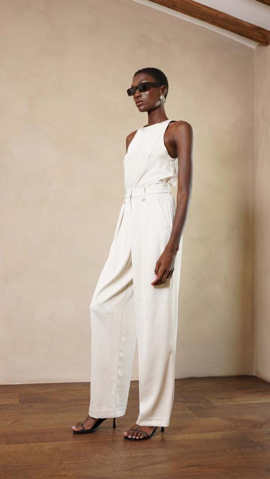  파렌테지 민소매 티셔츠 베라 탑 본 - PARENTEZI