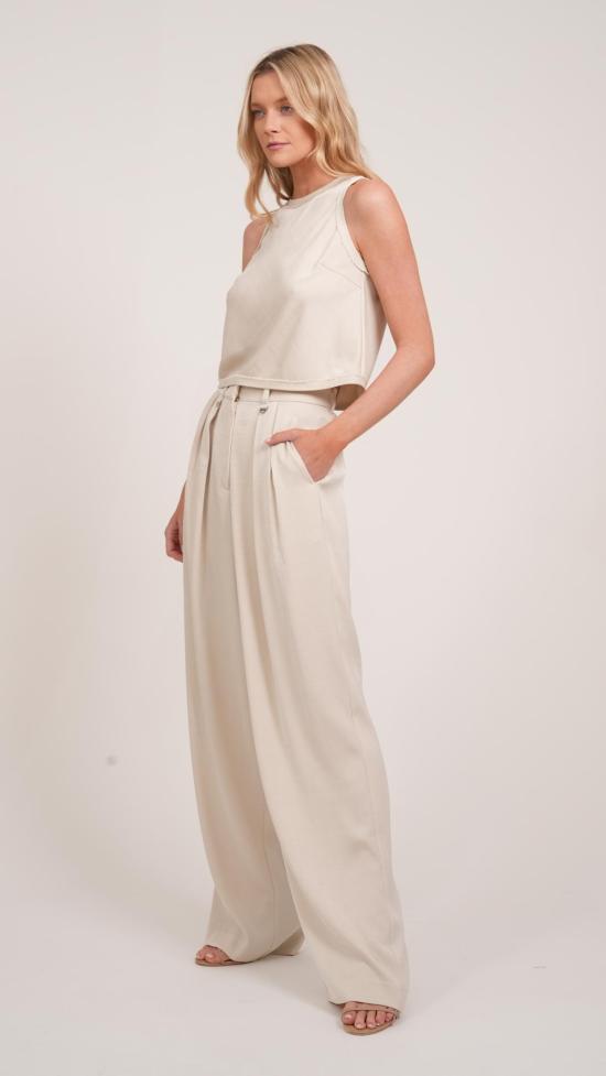  파렌테지 민소매 티셔츠 베라 탑 본 - PARENTEZI