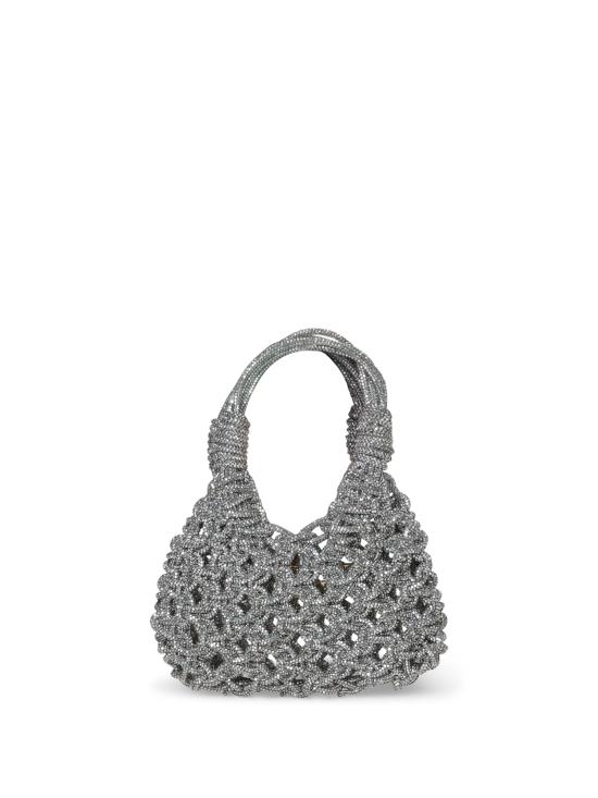 25SS 히보우라마 토트백 VANNIFIQUE MINI MET SILVER Metallic