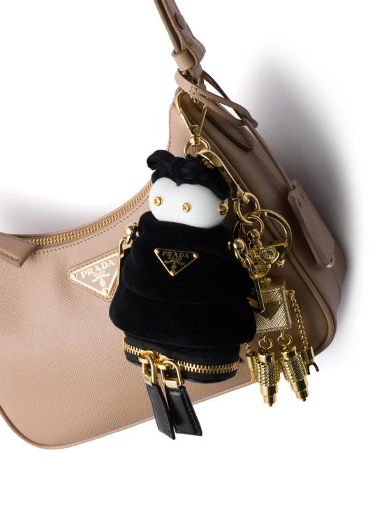 26FW 프라다 키링 1TT2112C68 F0002 NERO - PRADA