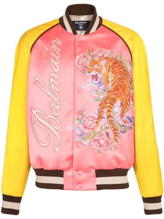  발망 봄버 자켓 CH0TH795ME73 yellow