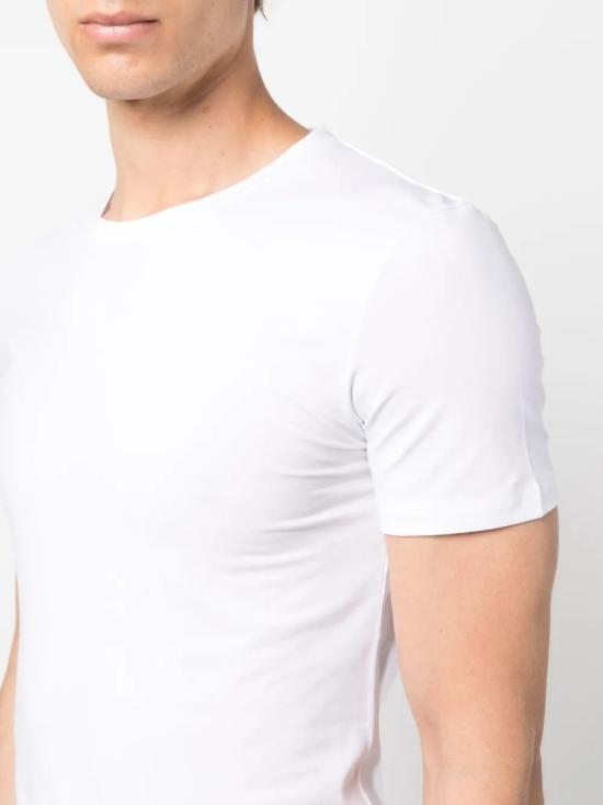  에르메네질도제냐 반팔 티셔츠 N2M20009 white - ERMENEGILDO ZEGNA