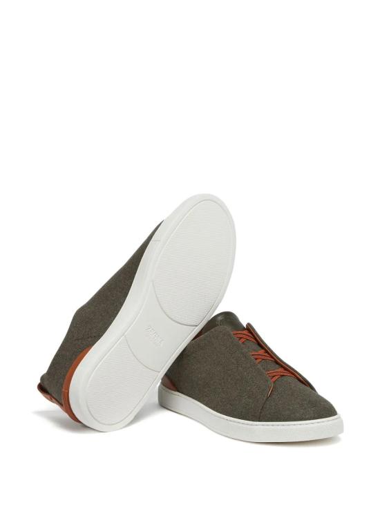  에르메네질도제냐 스니커즈 LHUTES5005Z green - ERMENEGILDO ZEGNA