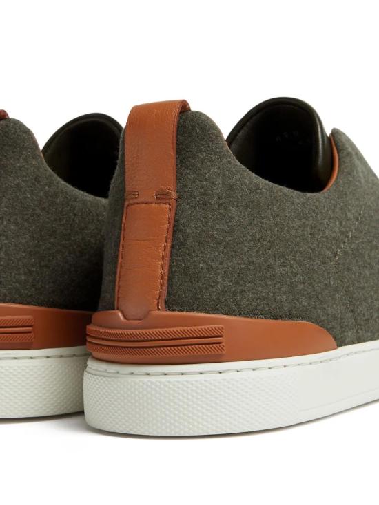  에르메네질도제냐 스니커즈 LHUTES5005Z green - ERMENEGILDO ZEGNA