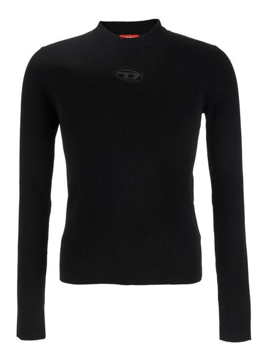 25SS 디젤 긴팔 티셔츠 A168770DLAX9XXA Black