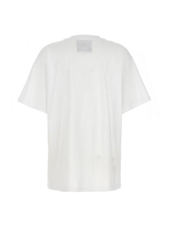  모스키노 반팔 티셔츠 70805411001 White - MOSCHINO