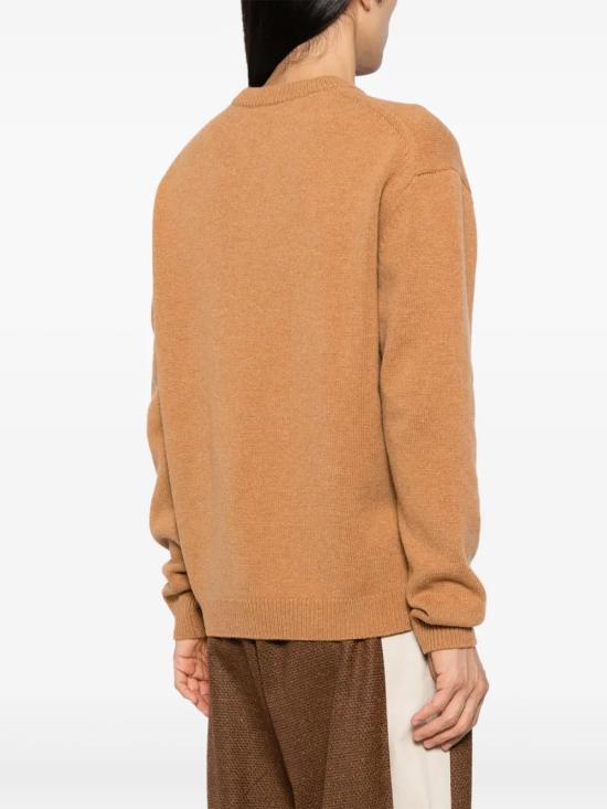  메종키츠네 스웨터 NM00808KM0329P270 brown - MAISON KITSUNE