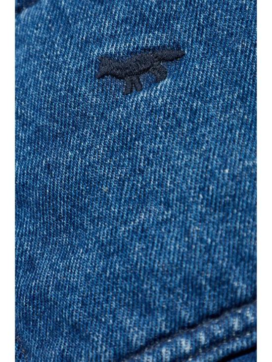  메종키츠네 데님 자켓 NM02119WW5023 blue - MAISON KITSUNE