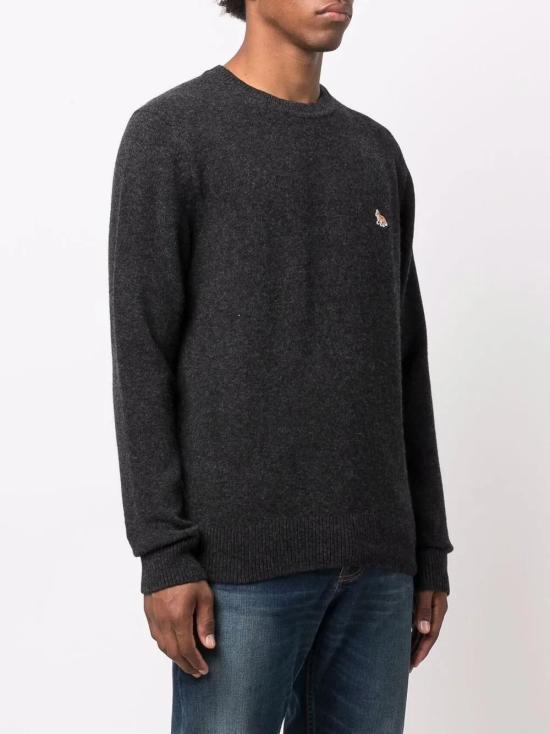  메종키츠네 스웨터 HM00502KT1006 grey - MAISON KITSUNE