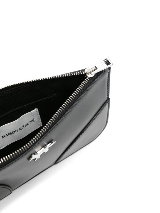  메종키츠네 클러치/파우치 MW05341LC0044 black - MAISON KITSUNE