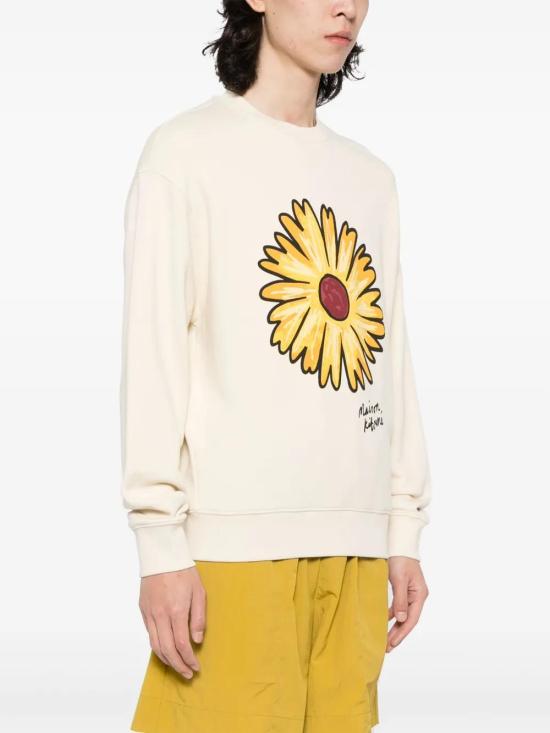  메종키츠네 긴팔 티셔츠 MM00317KM0321P205 beige - MAISON KITSUNE