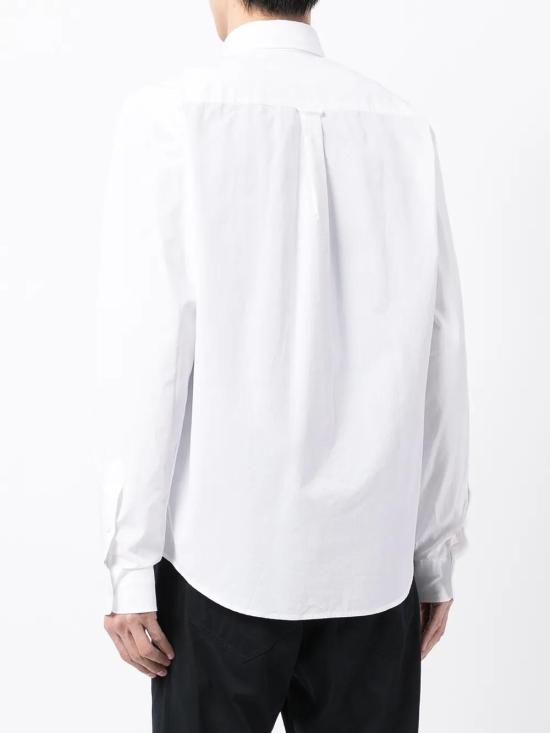  메종키츠네 긴팔 셔츠 HM00435WC0025 white - MAISON KITSUNE