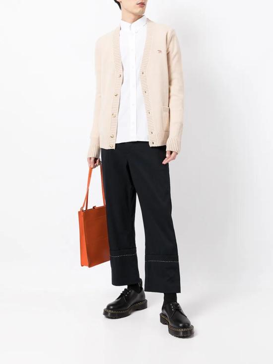  메종키츠네 긴팔 셔츠 HM00435WC0025 white - MAISON KITSUNE