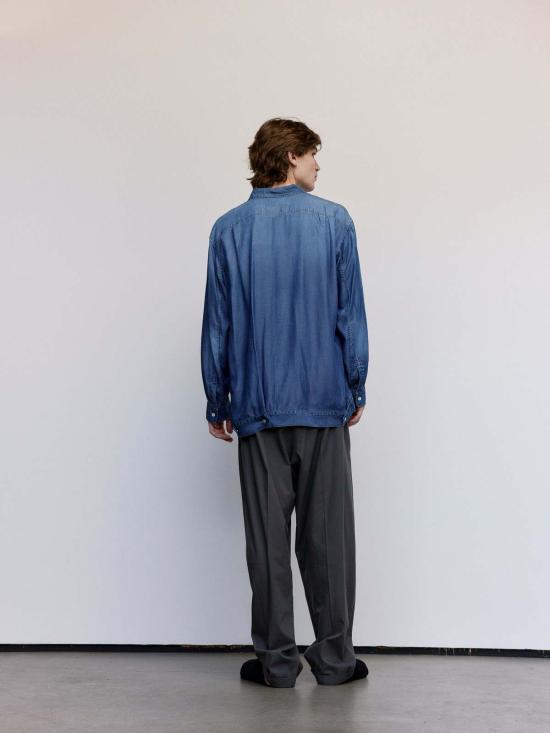  마리아노 데님 셔츠 Magliano 인디고 오피치나 피자마 - MAGLIANO