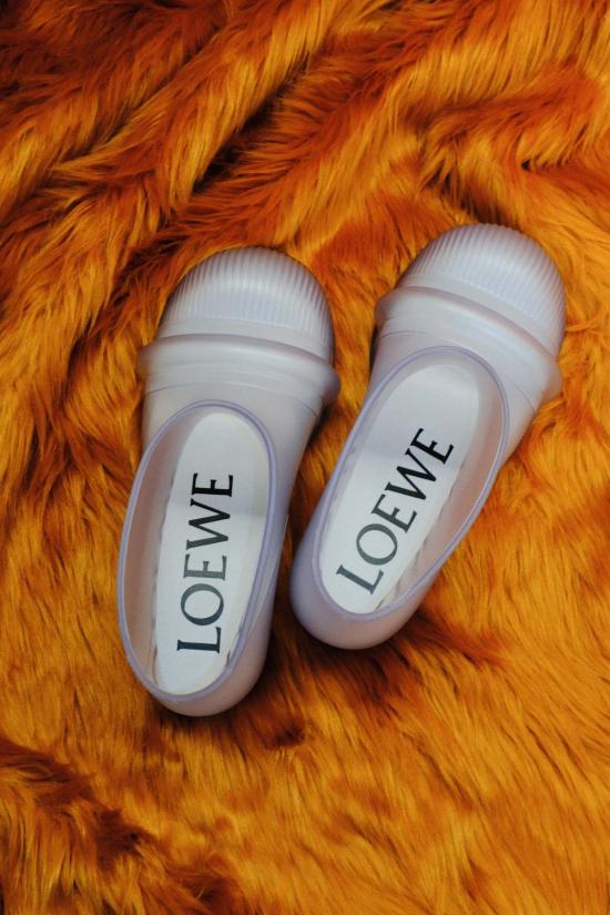  로에베 부츠 투명 고무  투명 - LOEWE