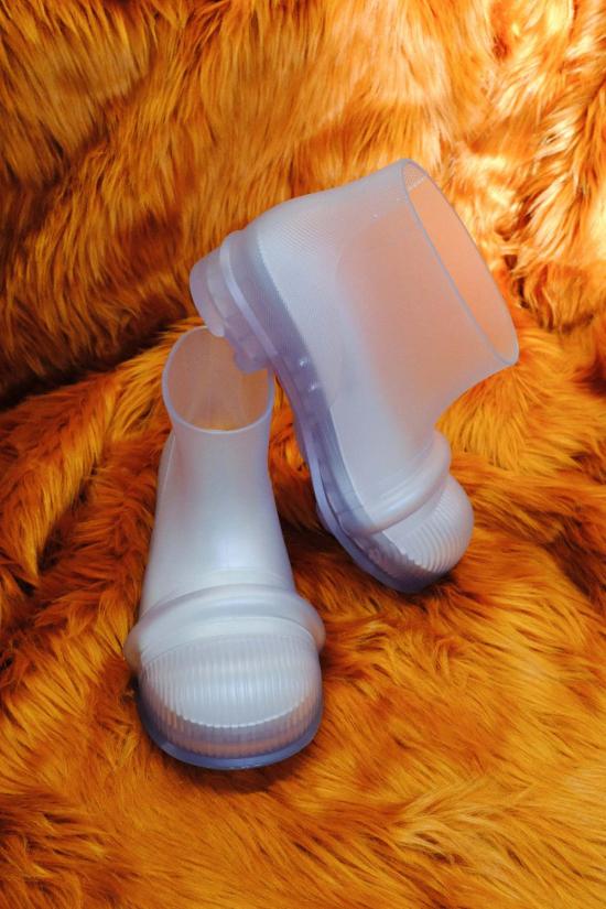  로에베 부츠 투명 고무  투명 - LOEWE