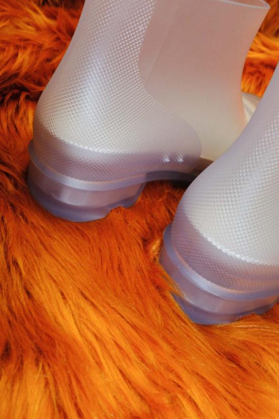  로에베 부츠 투명 고무  투명 - LOEWE