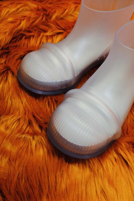  로에베 부츠 투명 고무  투명 - LOEWE