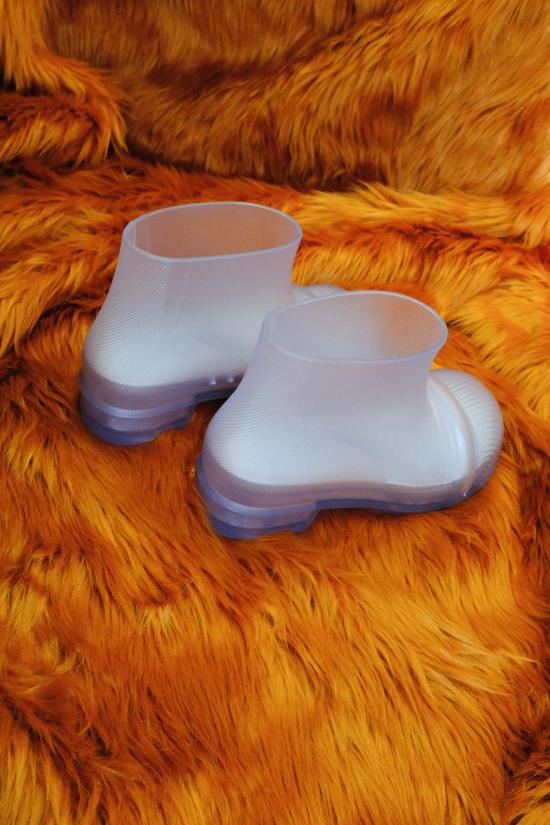  로에베 부츠 투명 고무  투명 - LOEWE