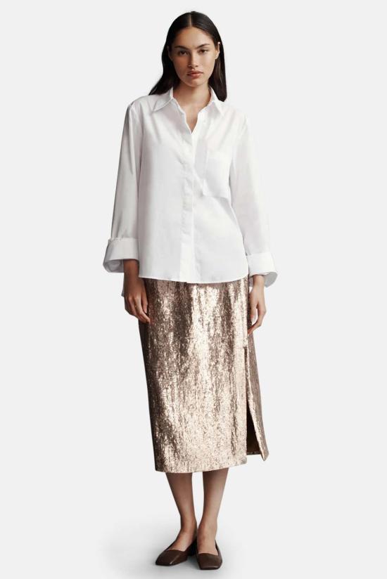  티더블유피 셔츠 Twp 남자친구 셔츠 화이트 - TWP