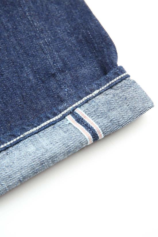  오어슬로우 데님 팬츠 Orslow Standard 하이웨이스트 셀비지 데님 원워시 - ORSLOW