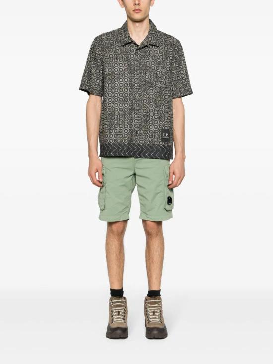  씨피 컴퍼니 반팔 셔츠 16CMSH280A110098P black - C.P. COMPANY