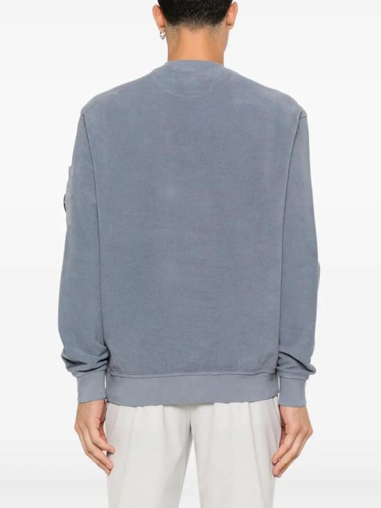  씨피 컴퍼니 긴팔 티셔츠 17CMSS285A006614G blue - C.P. COMPANY