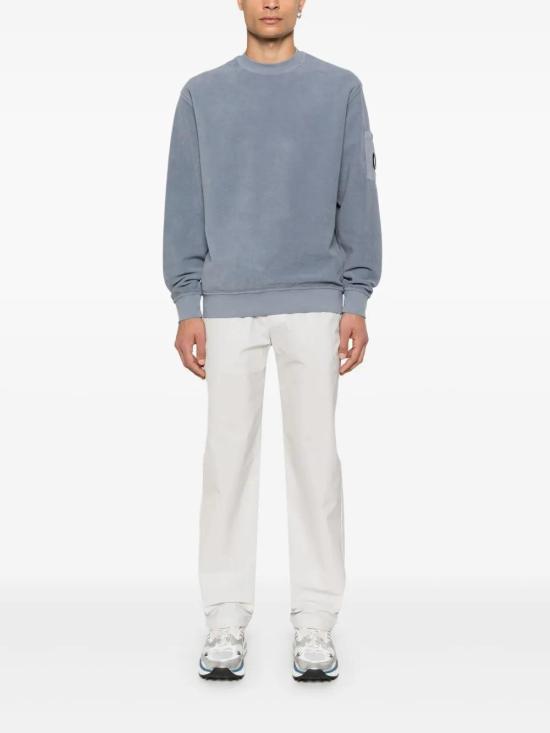  씨피 컴퍼니 긴팔 티셔츠 17CMSS285A006614G blue - C.P. COMPANY