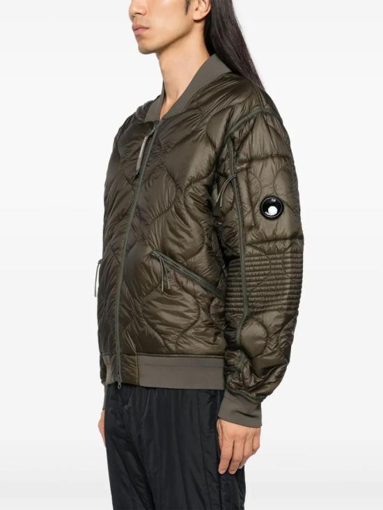  씨피 컴퍼니 패딩 17CMOW010A110158A olive green - C.P. COMPANY