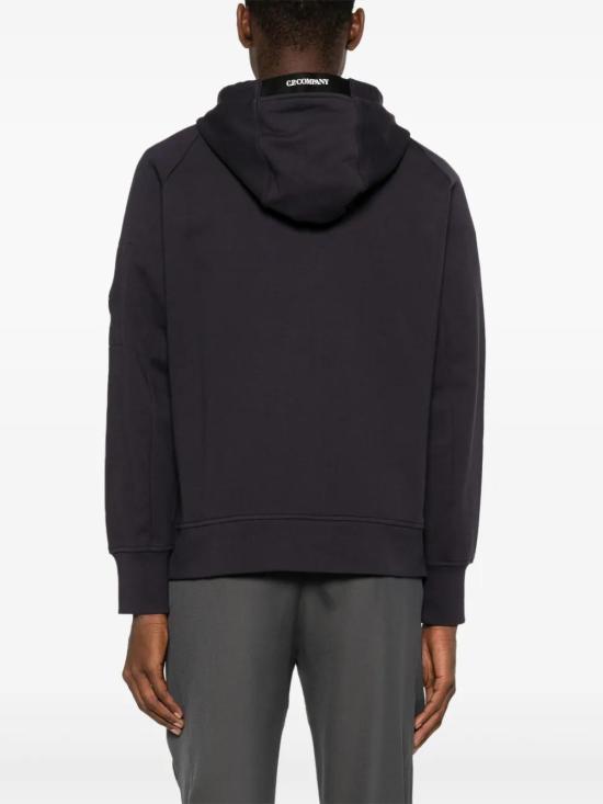  씨피 컴퍼니 후드 티셔츠 17CMSS025A005086W dark purple - C.P. COMPANY