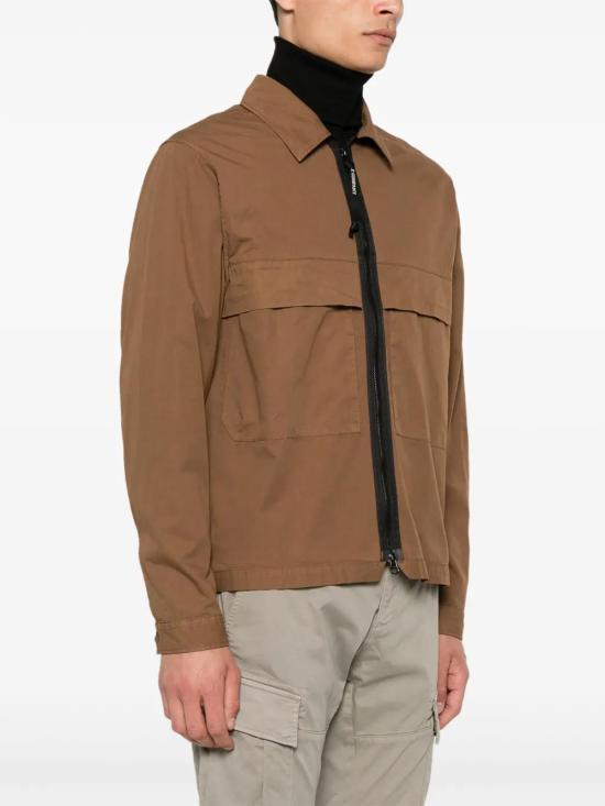  씨피 컴퍼니 자켓 17CMOS125A110143G brown - C.P. COMPANY