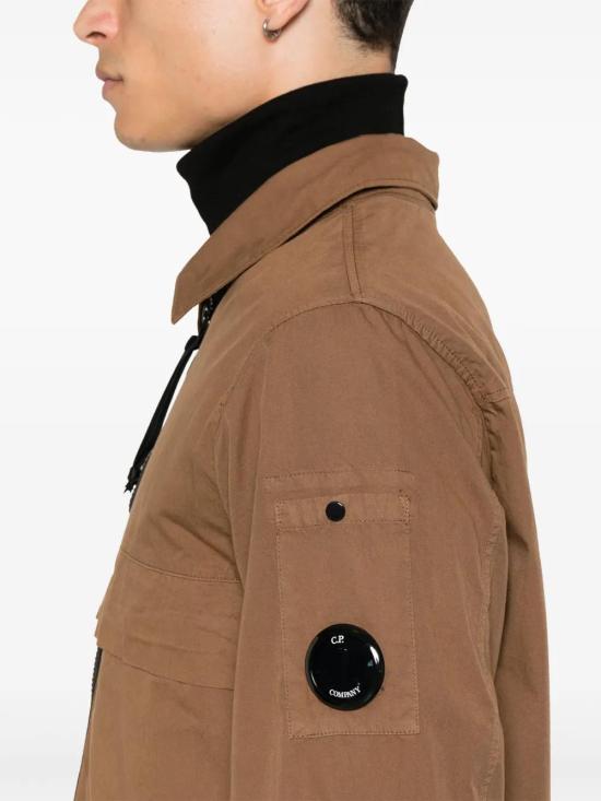  씨피 컴퍼니 자켓 17CMOS125A110143G brown - C.P. COMPANY