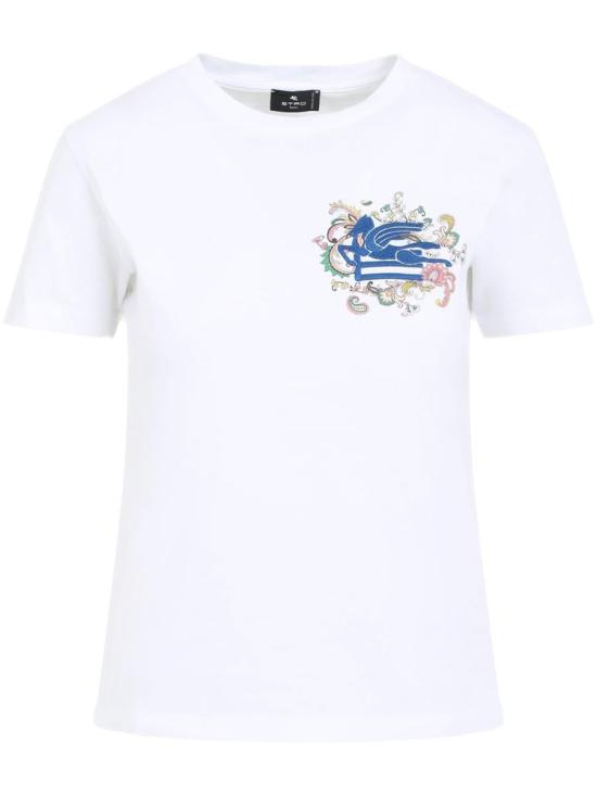 25SS 에트로 반팔 티셔츠 WRMA0006 AK788 W0111 WHITE