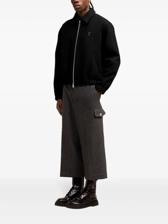  아미 자켓 H24HJK033WV0049 black - AMI