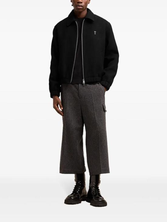  아미 자켓 H24HJK033WV0049 black - AMI