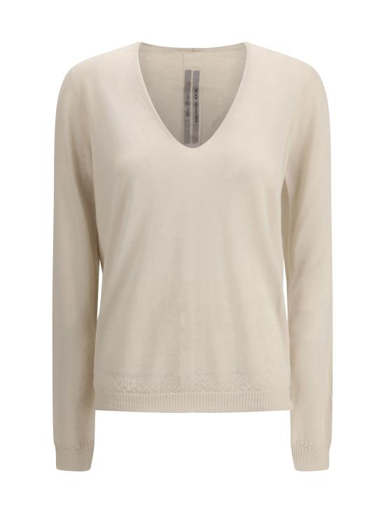 25SS 릭 오웬스 스웨터 RP01E7623WS 41 BEIGE