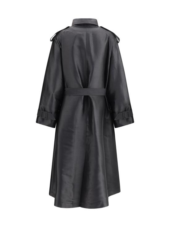 25SS 더로우 코트 8392W3536 BLK BLACK - THE ROW