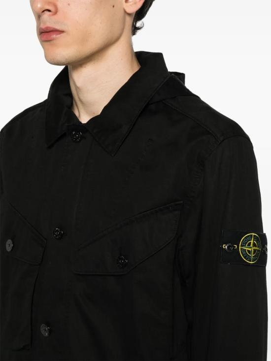 스톤 아일랜드 자켓 801543634 black - STONE ISLAND