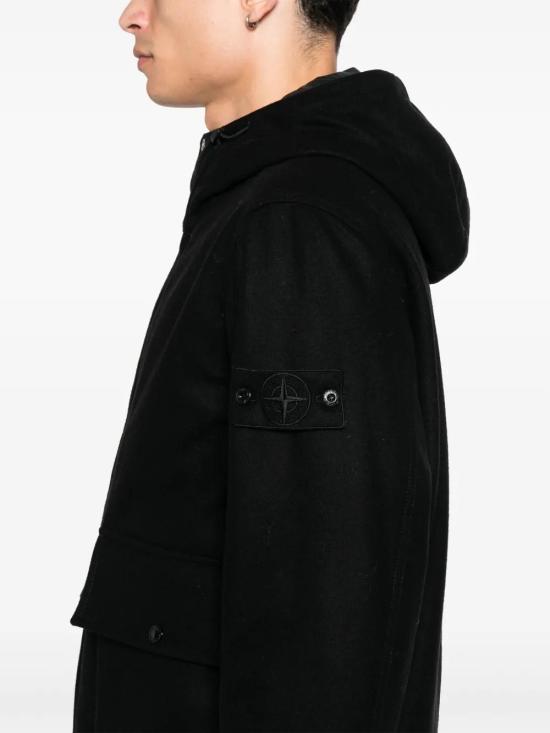  스톤 아일랜드 자켓 8115454F4 black - STONE ISLAND