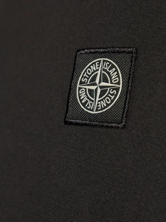  스톤 아일랜드 긴팔 티셔츠 K1S152100227S0013 black - STONE ISLAND