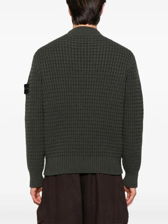  스톤 아일랜드 스웨터 8115537D5 moss - STONE ISLAND