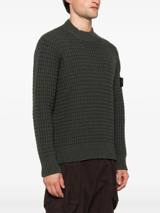  스톤 아일랜드 스웨터 8115537D5 moss - STONE ISLAND