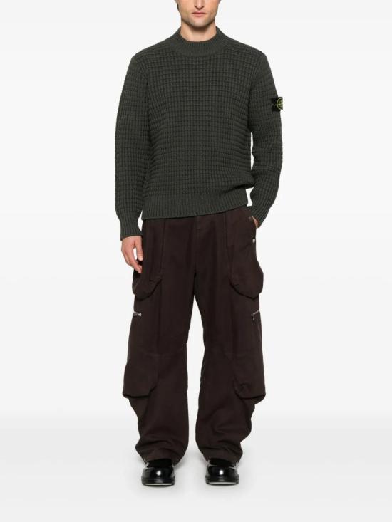  스톤 아일랜드 스웨터 8115537D5 moss - STONE ISLAND