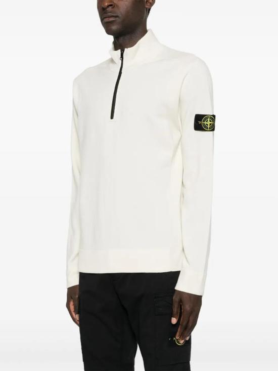  스톤 아일랜드 긴팔 티셔츠 8115521A1 beige - STONE ISLAND
