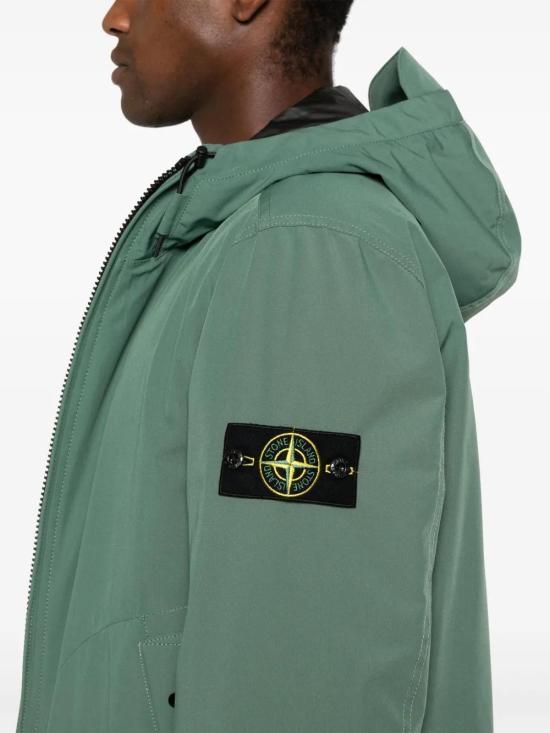  스톤 아일랜드 자켓 811540627 emerald - STONE ISLAND