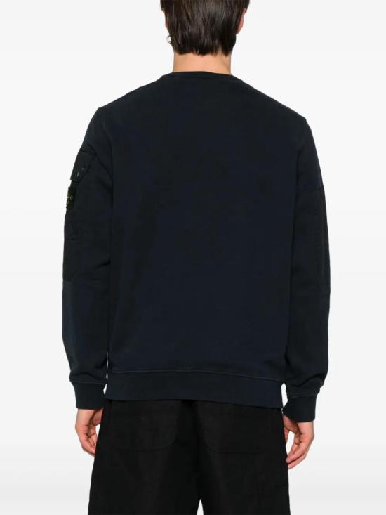 스톤 아일랜드 긴팔 티셔츠 811563920 navy - STONE ISLAND