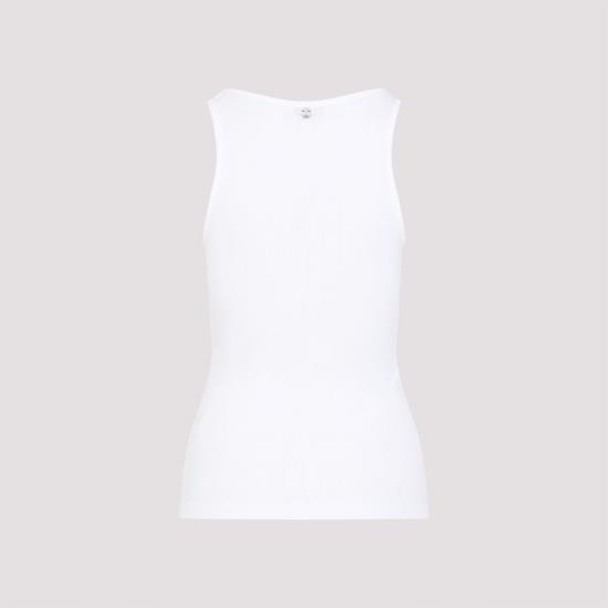 25SS 파코라반 민소매 티셔츠 25PJTE168CO0557 P100 WHITE - PACO RABANNE