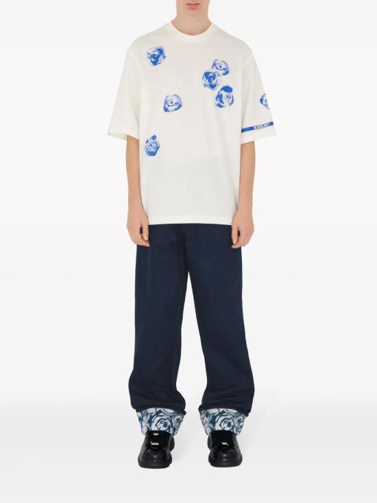  버버리 반팔 티셔츠 8081394 white - BURBERRY